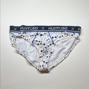 Skull Print Underwear - Black and White